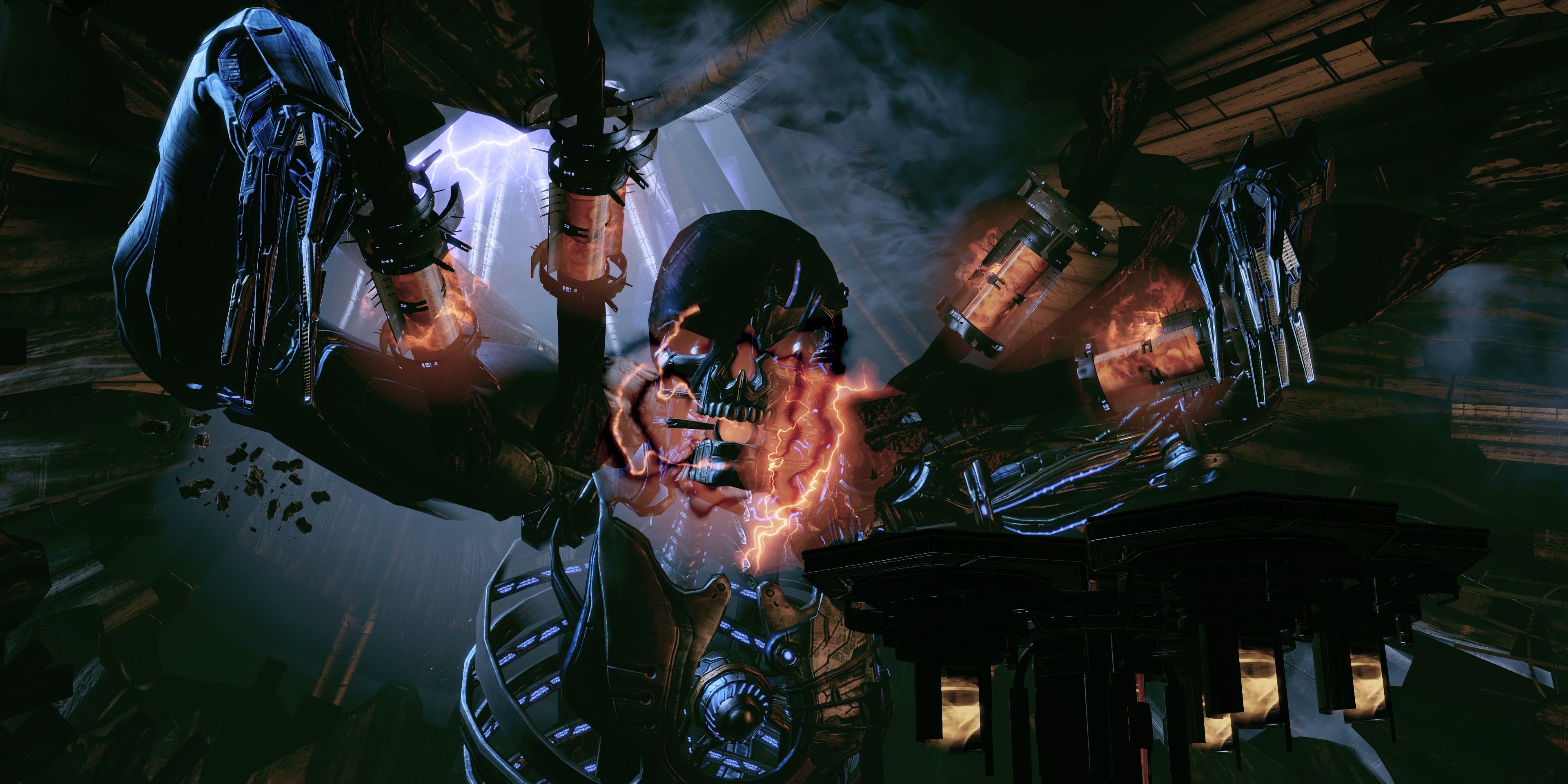 Mass Effect 2 Screenshot Of Human Reaper