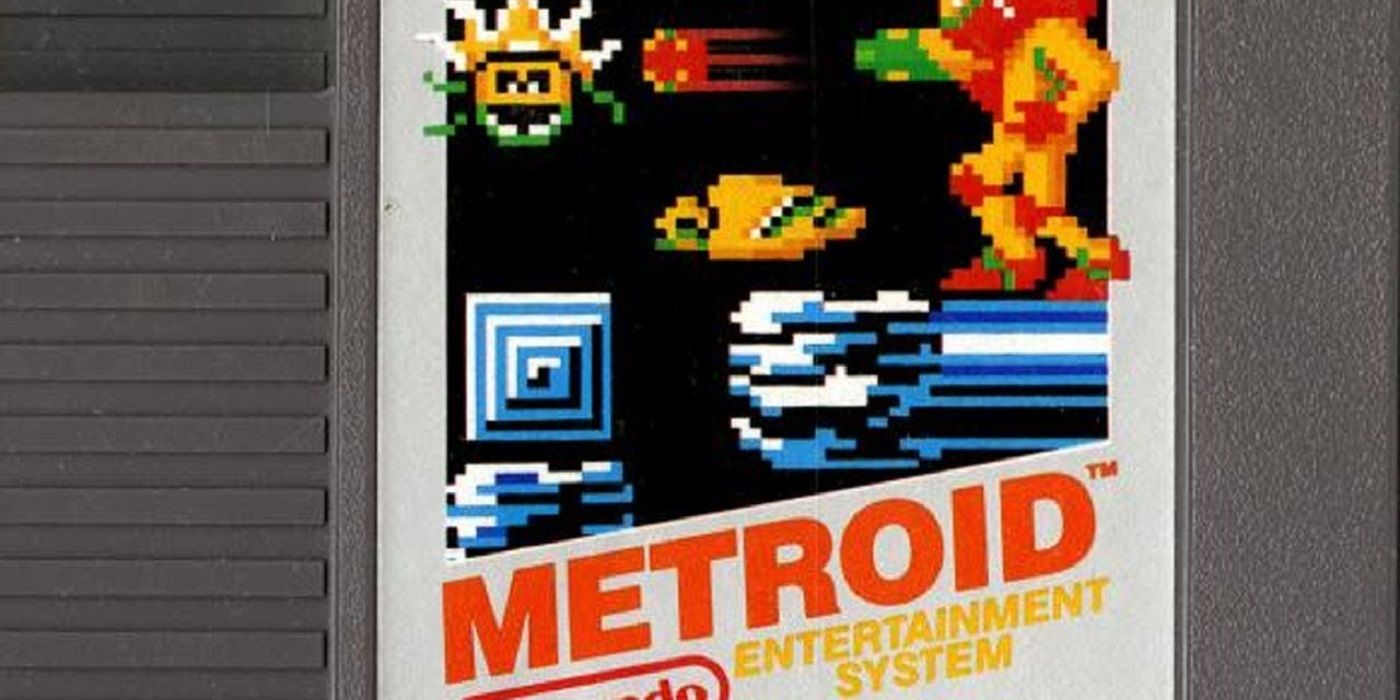 Metroid NES Cartridge