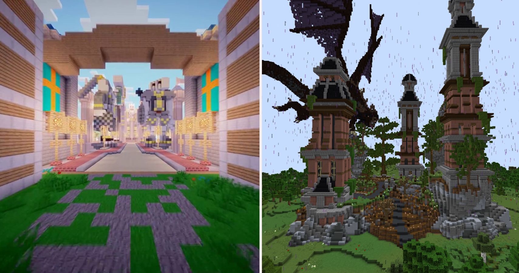 FREE  FANTASY LOBBY - MINI-GAME Minecraft Map