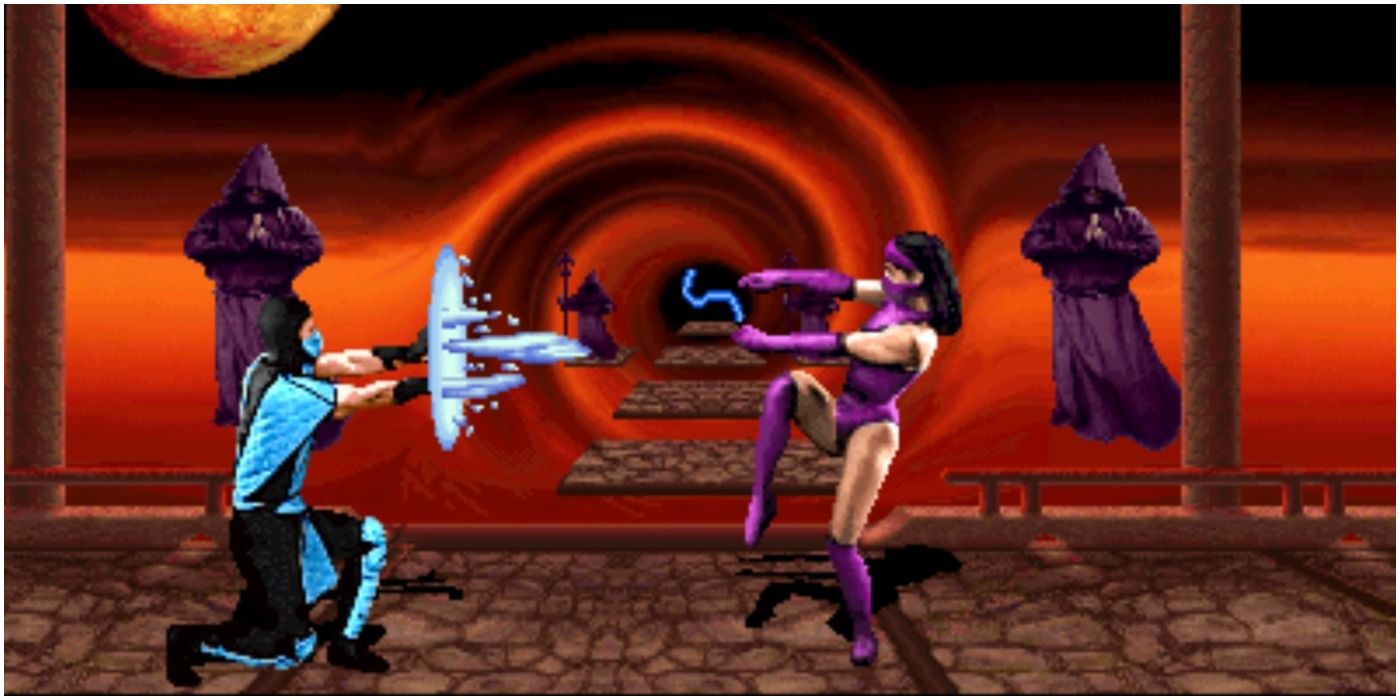 Mortal Kombat 2 Sub Zero Versus Mileena