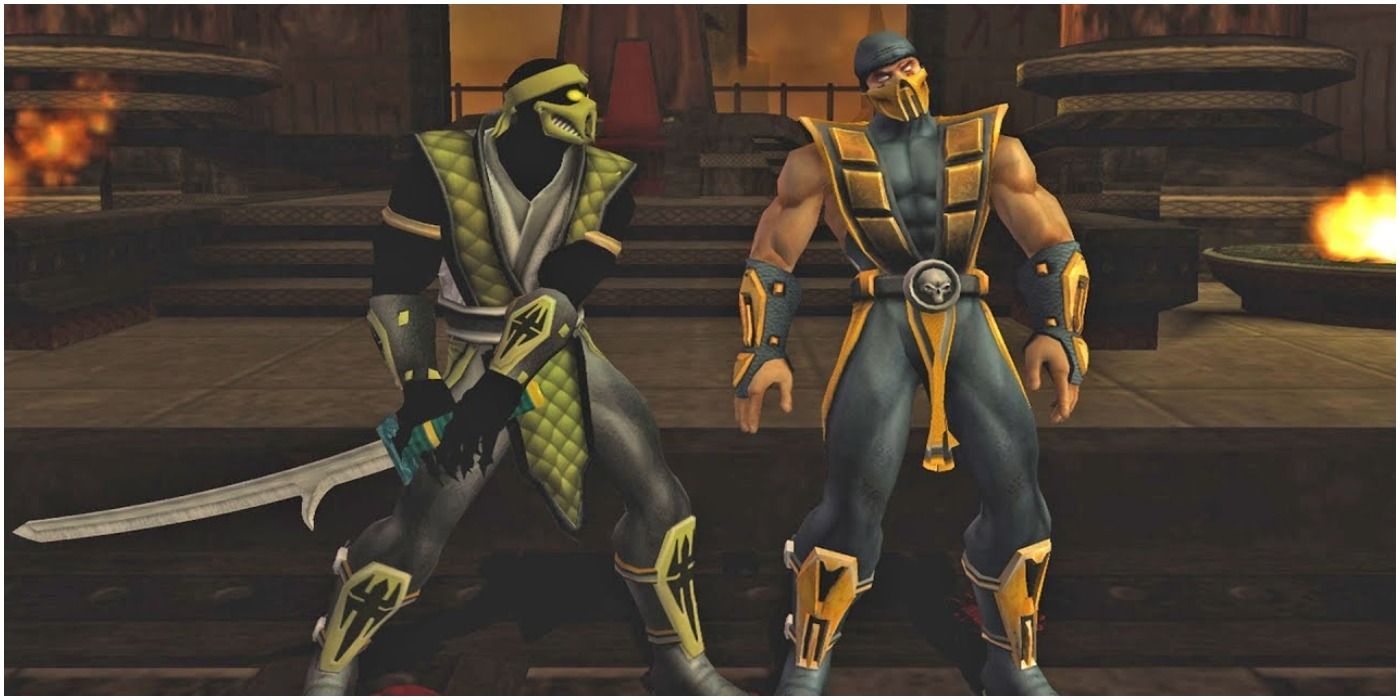 Mortal Kombat Armageddon Chameleon and Scorpion