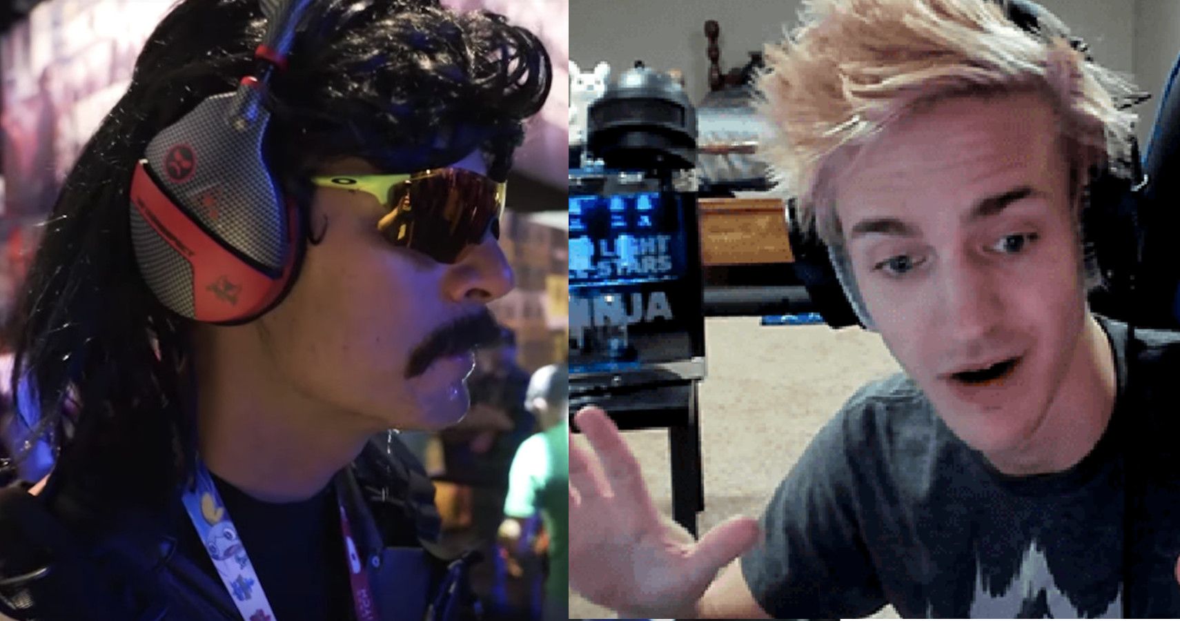 Dr Disrespect Fires Shots At Ninja In His Return Stream Ninja Defends Himself