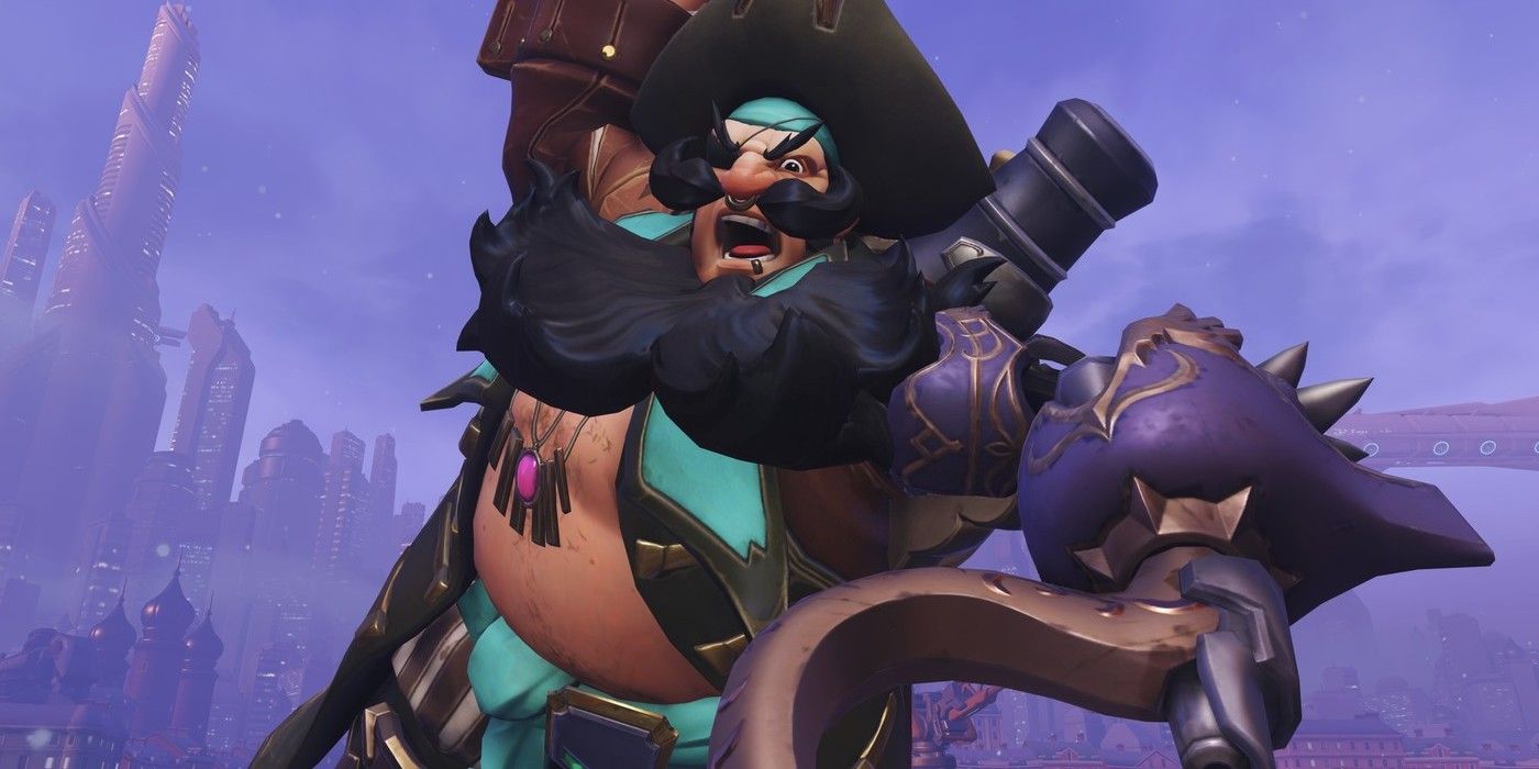 Overwatch 2 Torbjorn Blackbeard Skin Angry Face