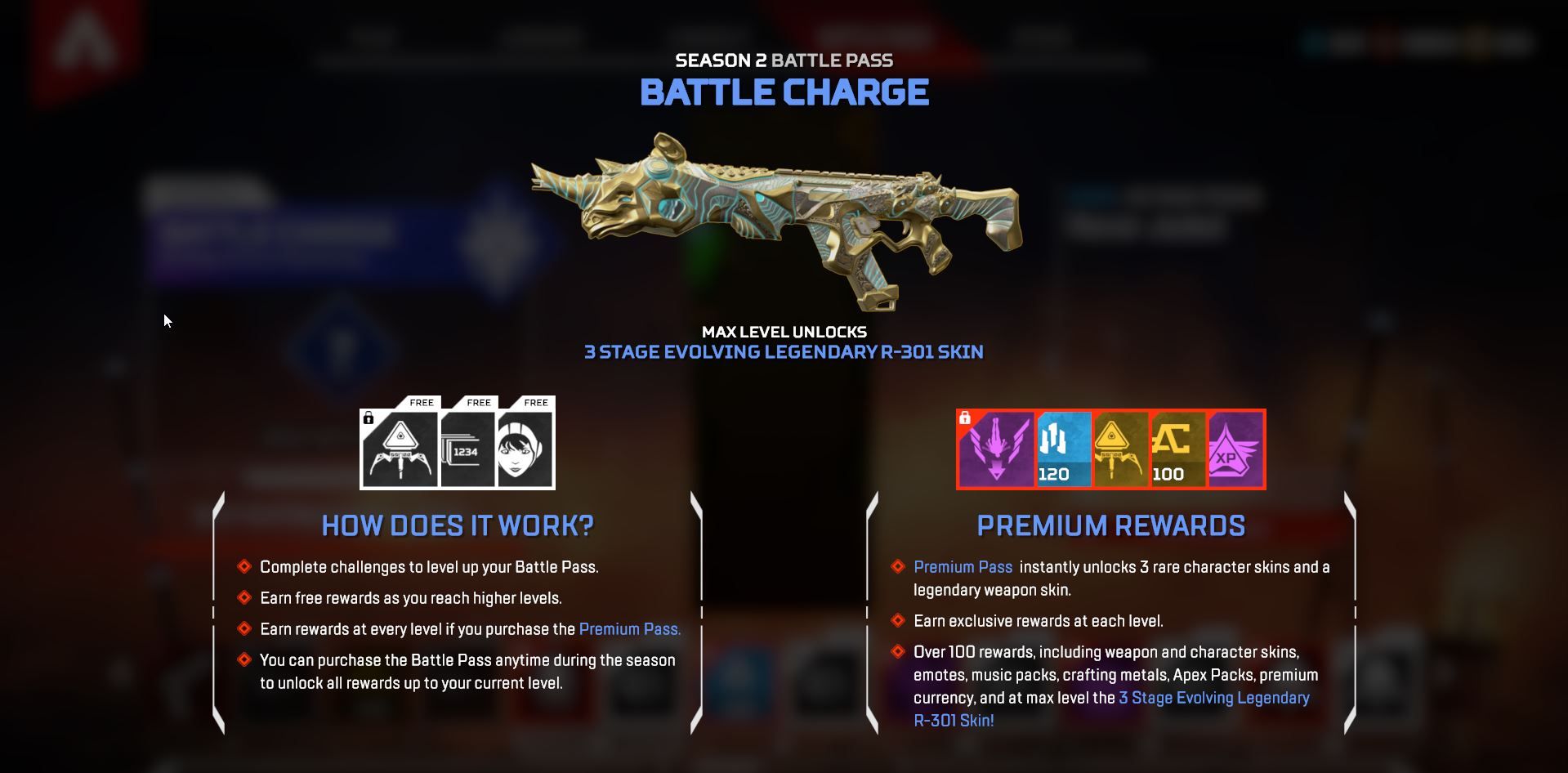 All rewards and unlockables arriving with Apex Legends Season 12 battle pass