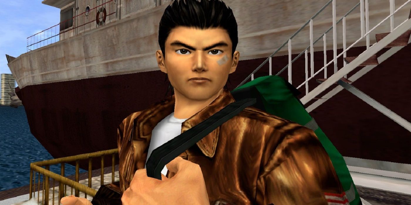 Shenmue Ryo with backpack