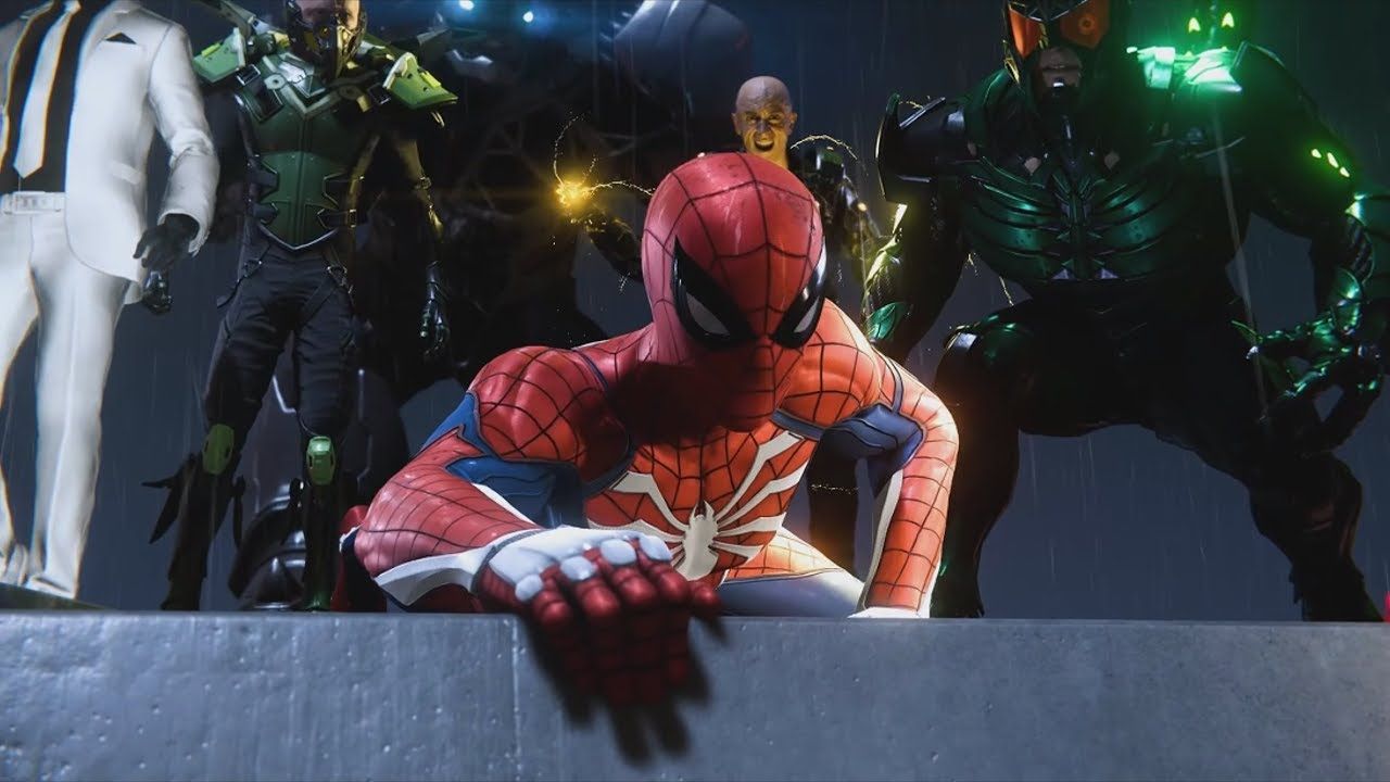 Spider-man meets the Sinister Six