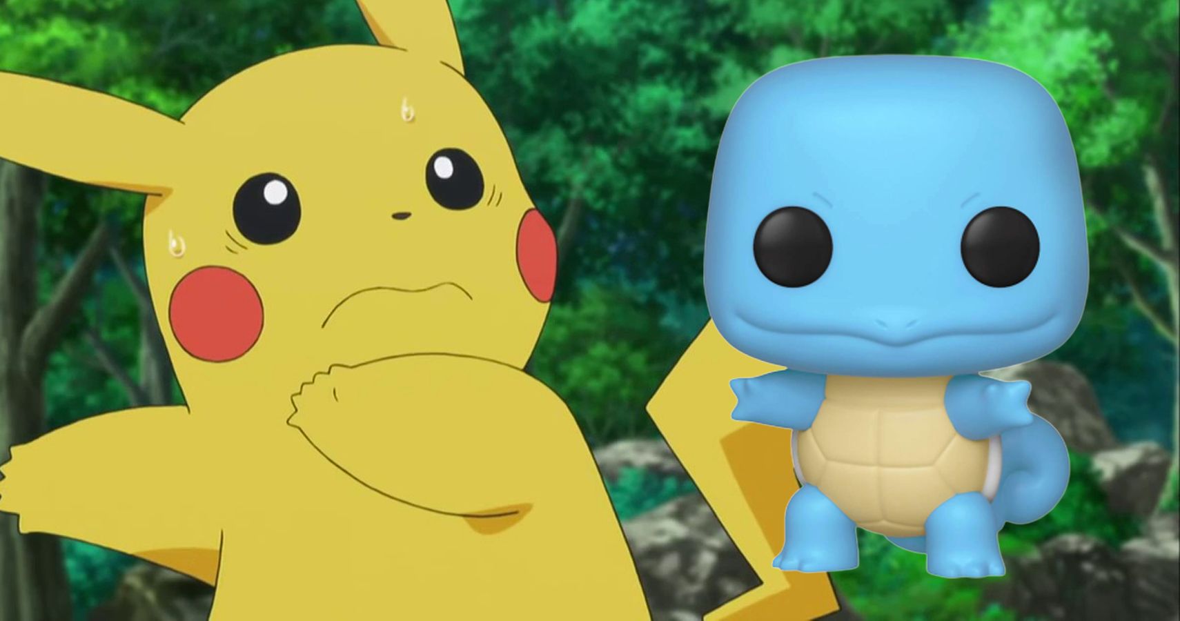een experiment doen Schiereiland lepel This Squirtle Pokémon Funko! Pop's Dead Eyes Will Haunt You