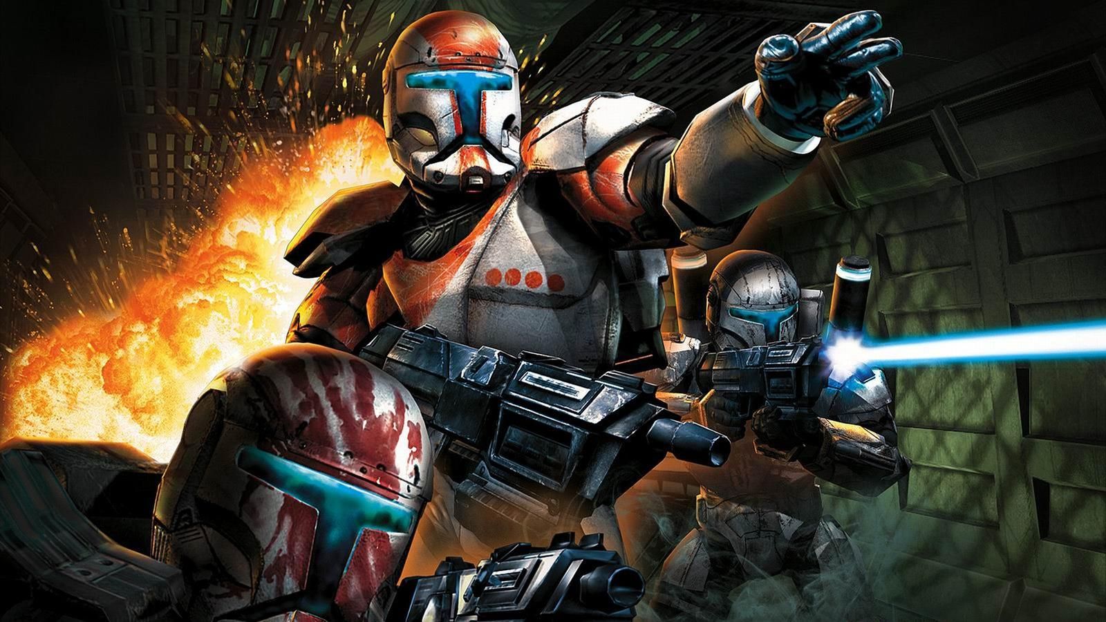 Star Wars Republic Commando promotional art