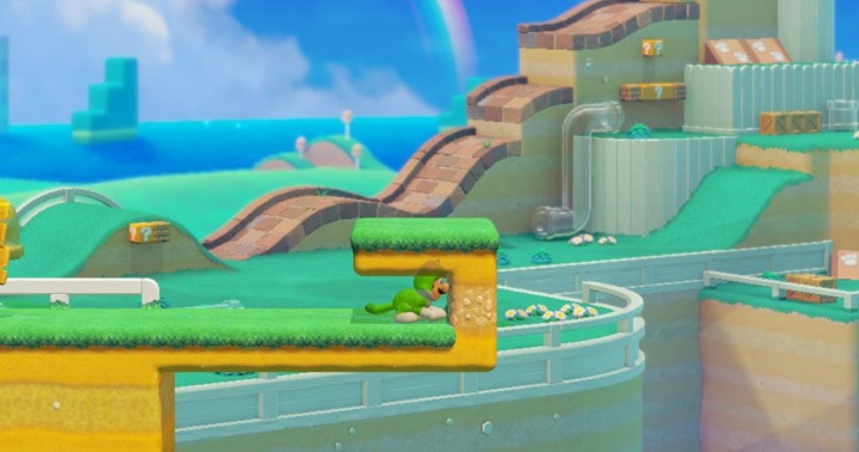 Super Mario Maker 2 Luigi Glitch Cover
