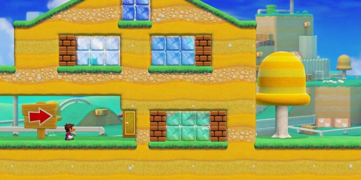 Super Mario Maker 2 Player Builds Steamed Ham Simpsons Stage