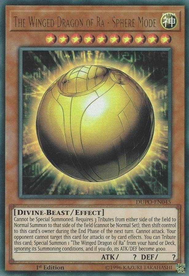 Yugioh The Winged Dragon of Ra – Sphere Mode