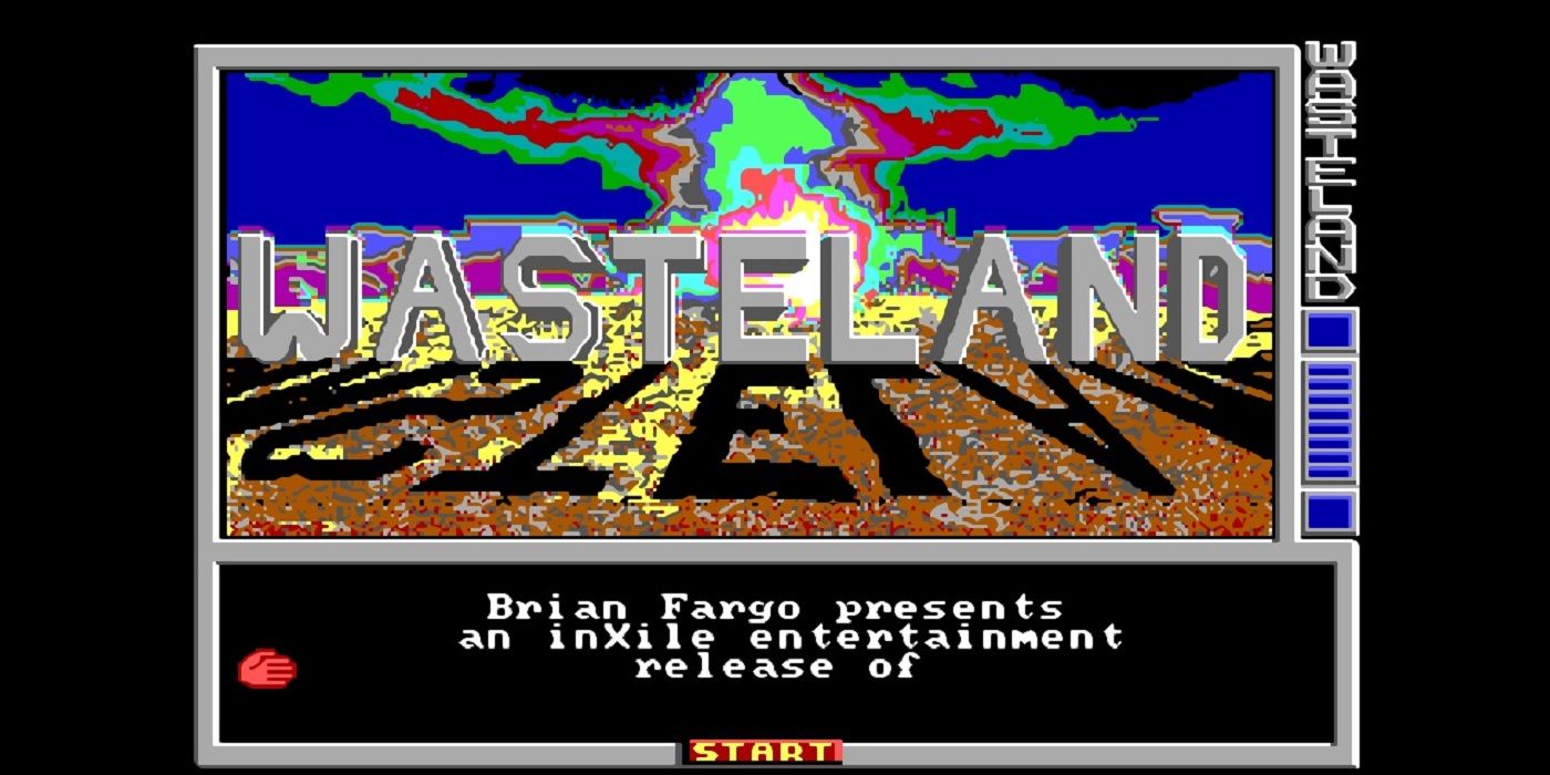 Wasteland 1988 game opening titles
