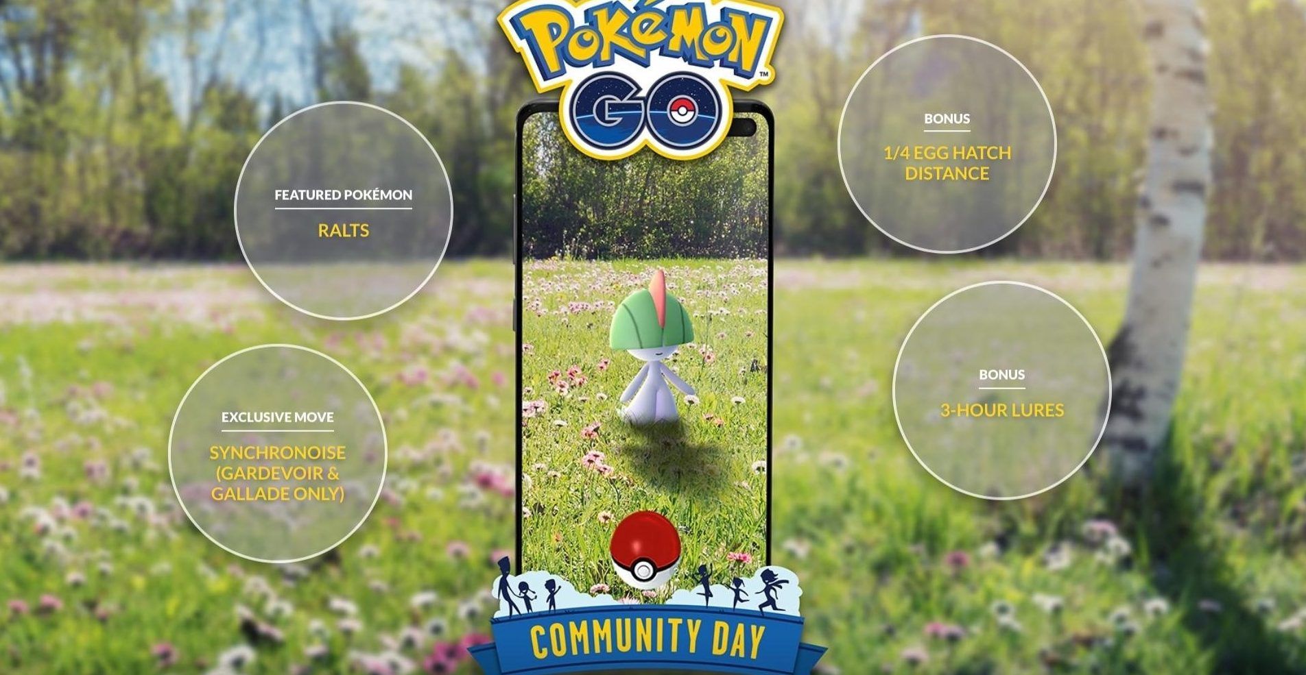 Pokémon Go Gardevoir+ Synchronoise moveset and Meloetta hat ! ~ fast  delivery~