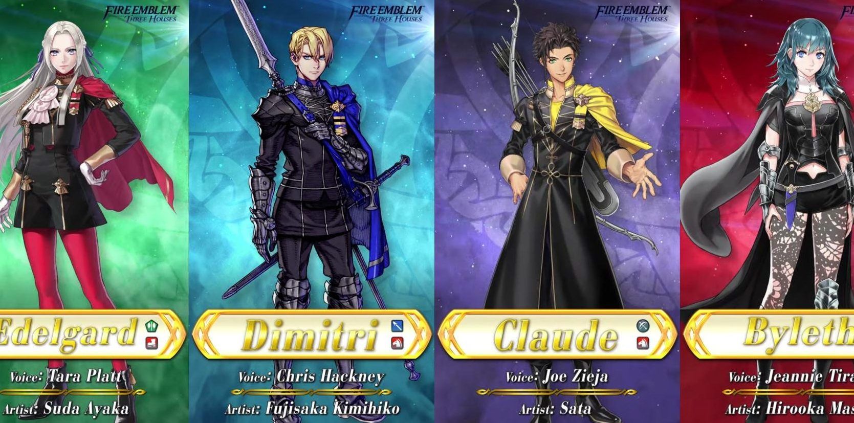 Three Houses Characters Join Fire Emblem Heroes Roster