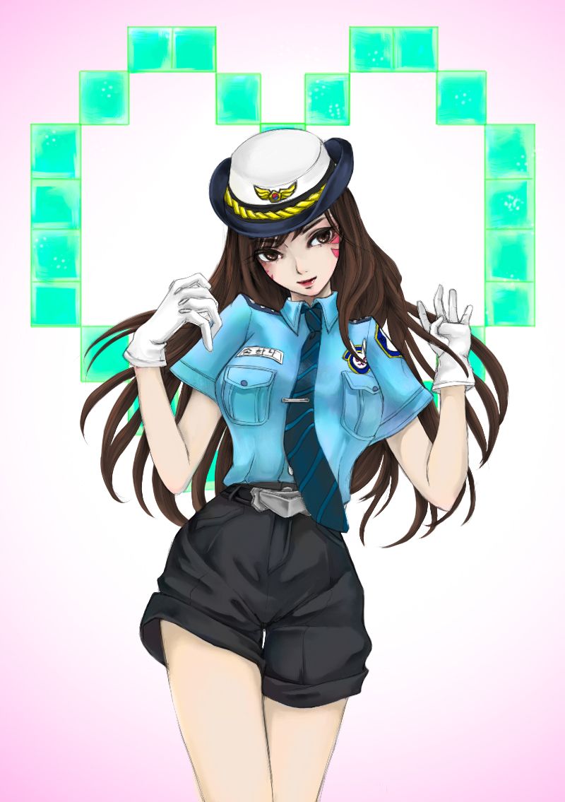 Overwatch: 10 Arresting Pieces Of Officer D.Va Fan Art