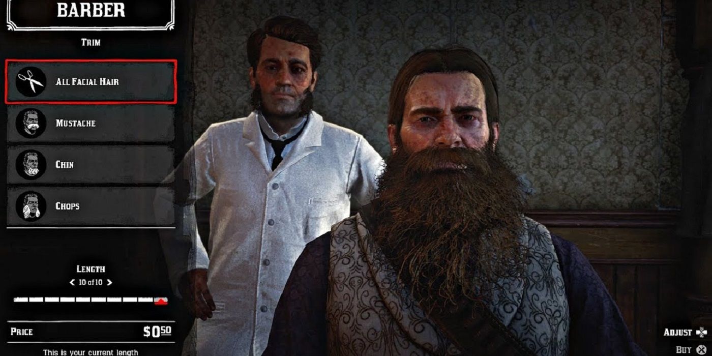 Arthur Max hair and beard