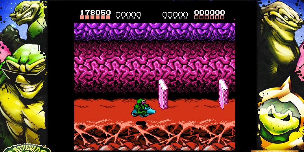 The Turbo Tunnels in Battletoads from Rare Replay.