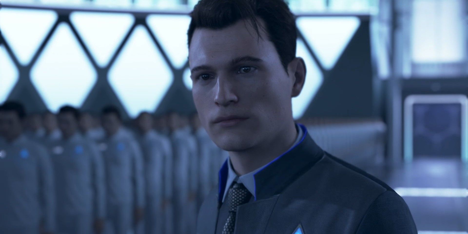 Detroit Become Human Connor at CyberLife HQ