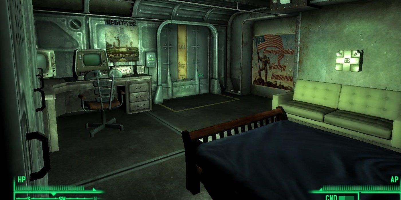 Fallout 3 vault bedroom