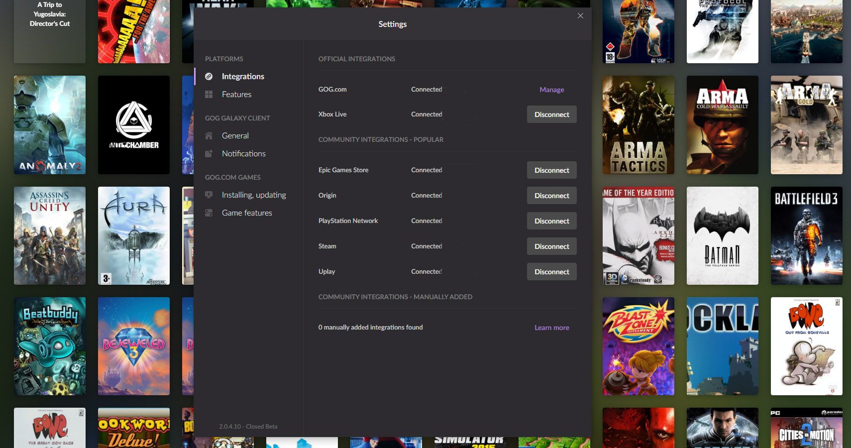 The GOG Galaxy 2.0 Beta Combines Steam, Origin, And More