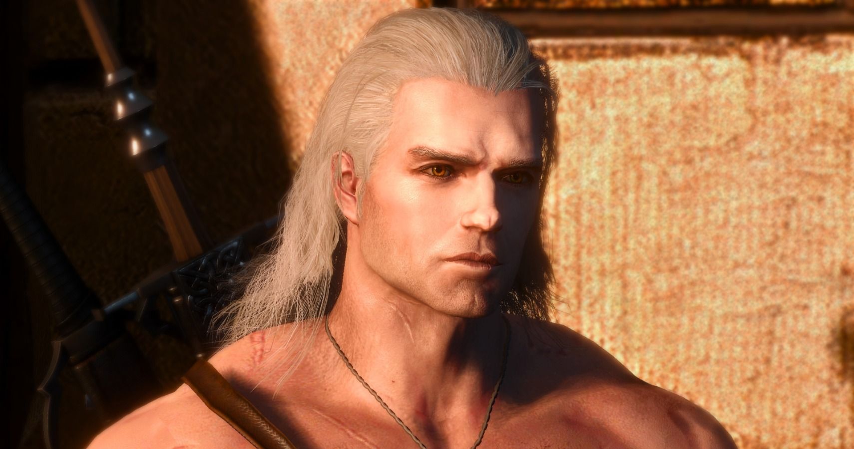 Henry Cavill Shows Off His Beautiful Face In Witcher 3 Mod