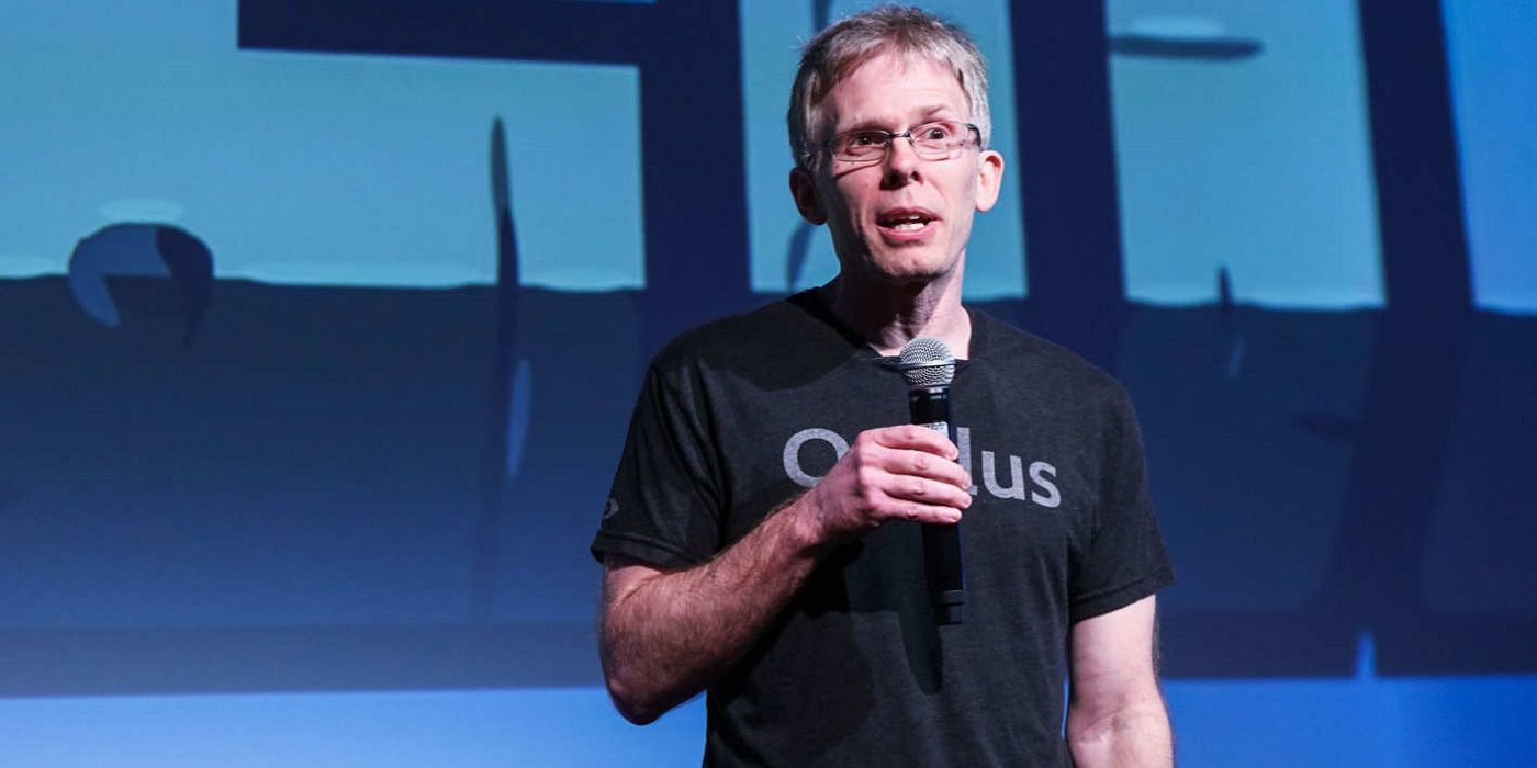 John Carmack Talking Into A Microphone