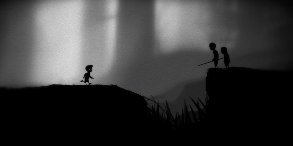 The kid from Limbo running toward an obvious spike trap