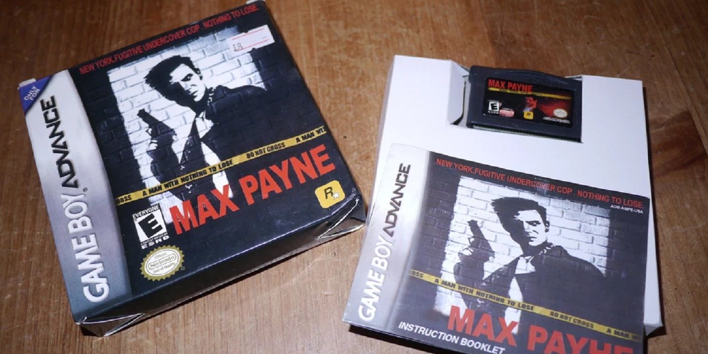Max Payne GBA box