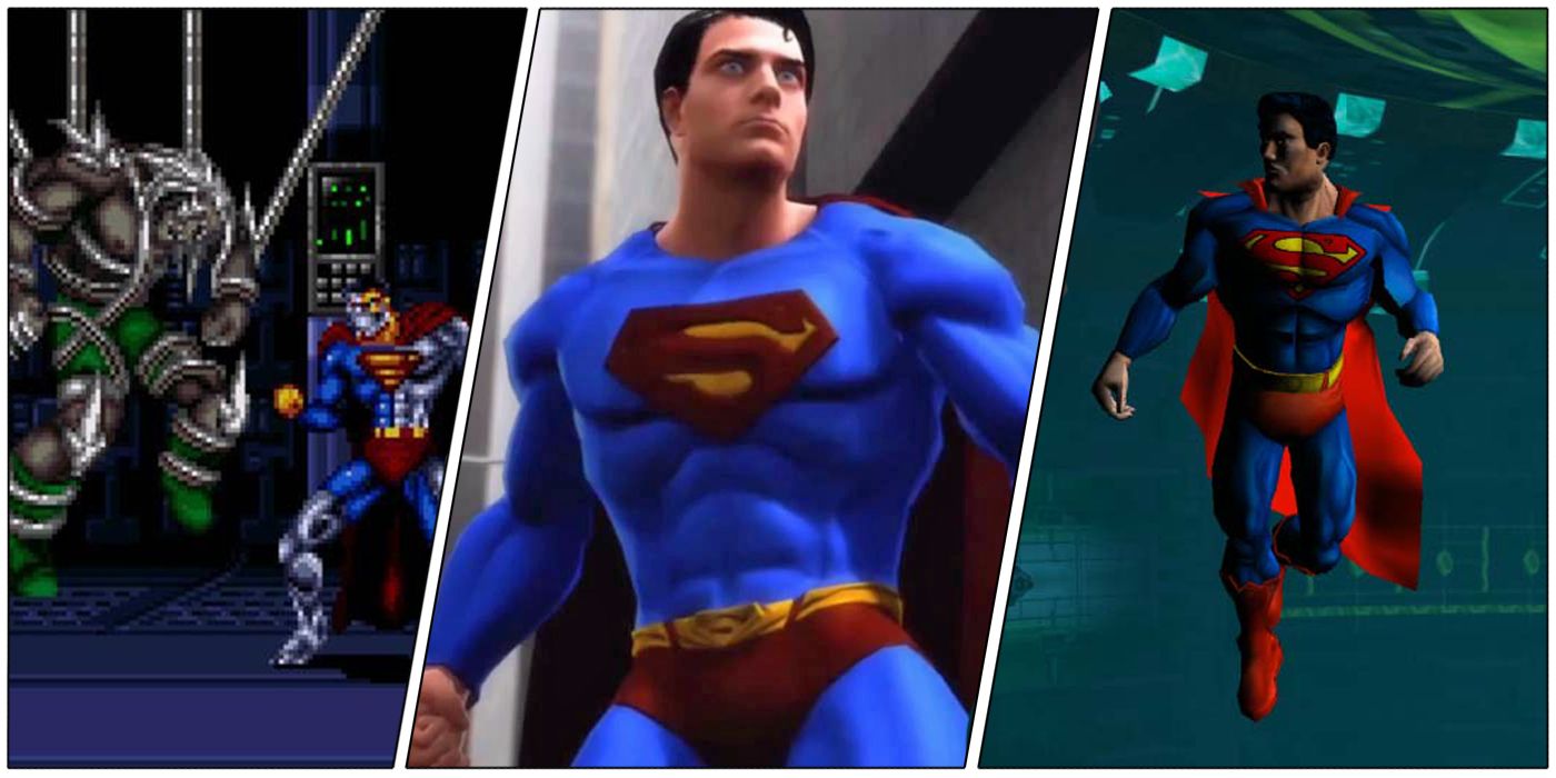 Ranking Every Video Game Starring Superman From Worst To Best