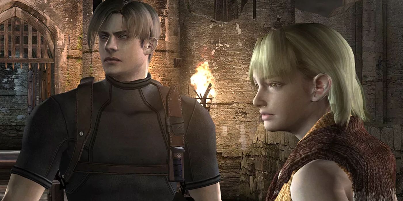 Leon and Ashley From Resident Evil 4 Side By Side