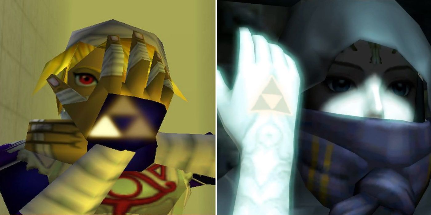 triforce in ocarina of time