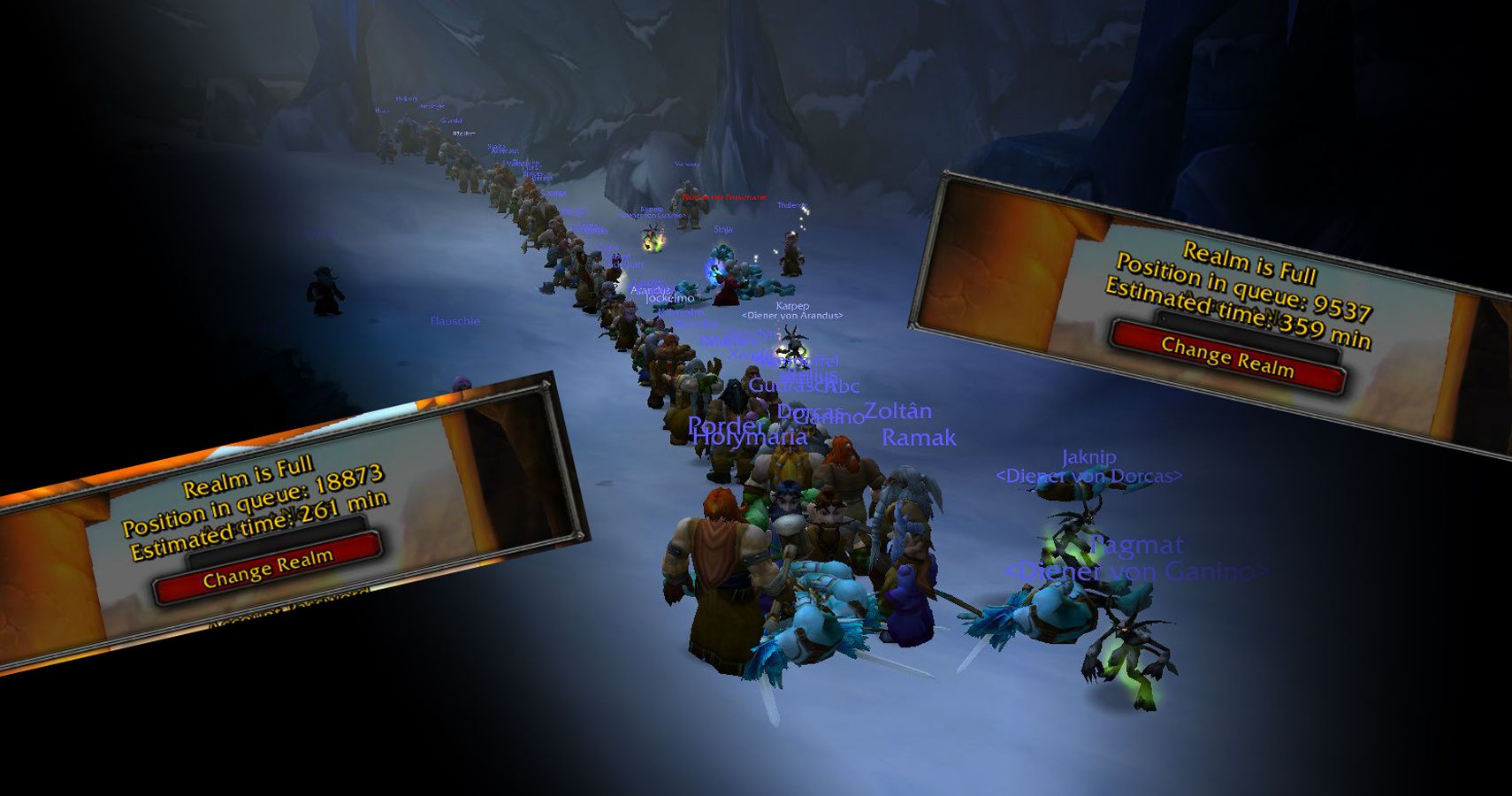 World Of Warcraft Classic Nostalgia Crushed By Queues