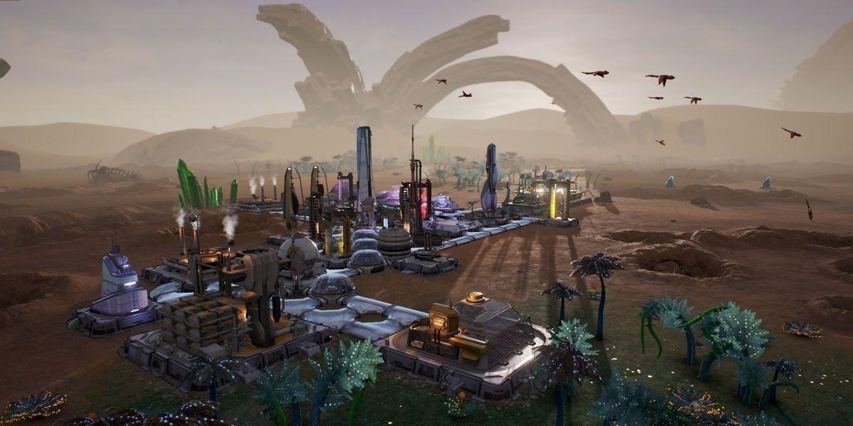 aven colony gameplay showing colony