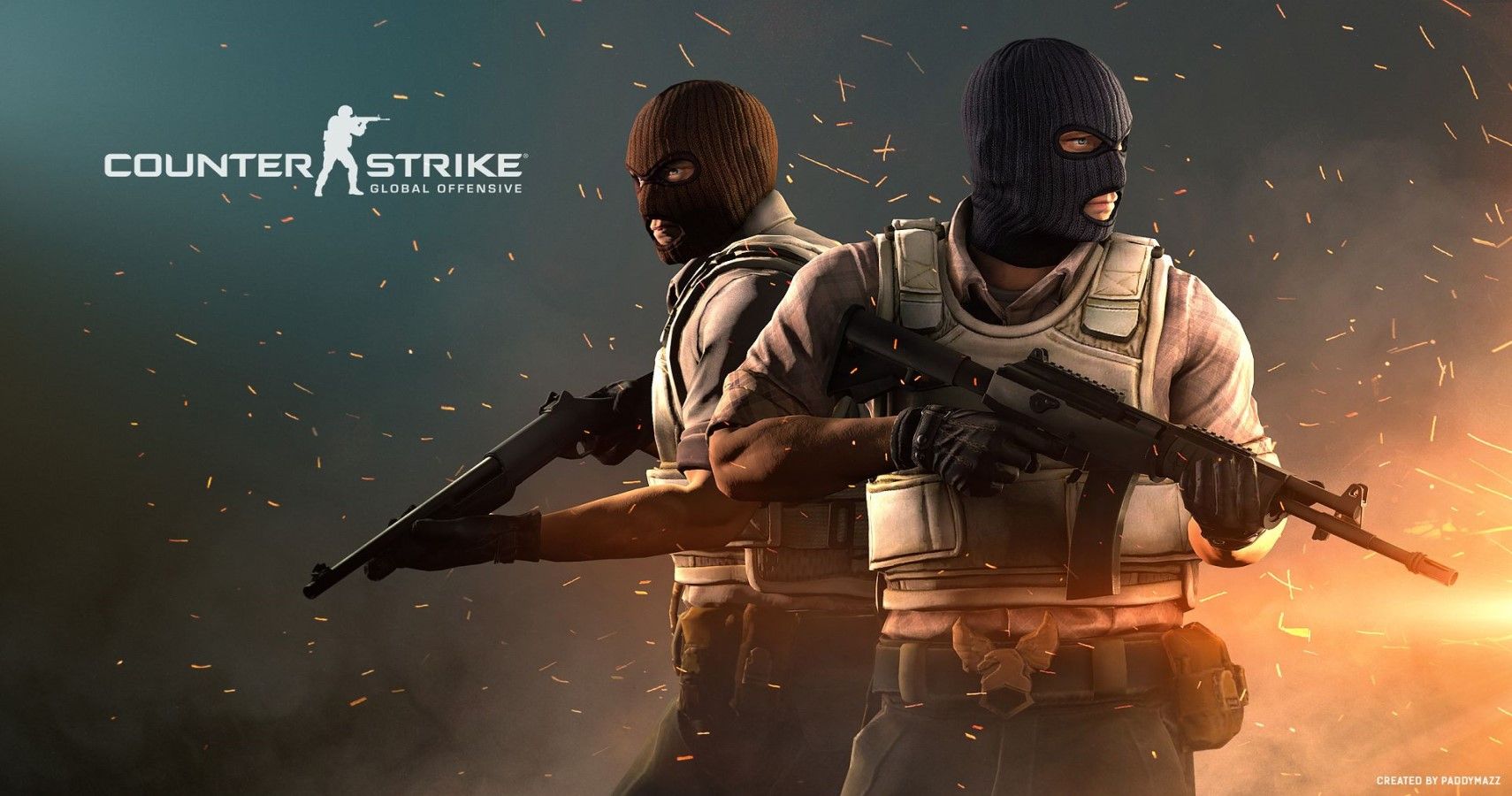 Counter-Strike: Global Offensive Wallpaper 4K, CS GO, Gas mask