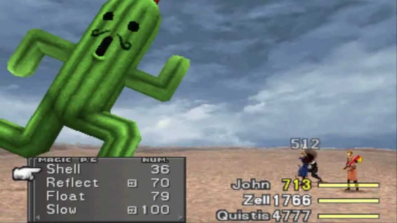 Final Fantasy 10 Things You Didnt Know About Cactuar