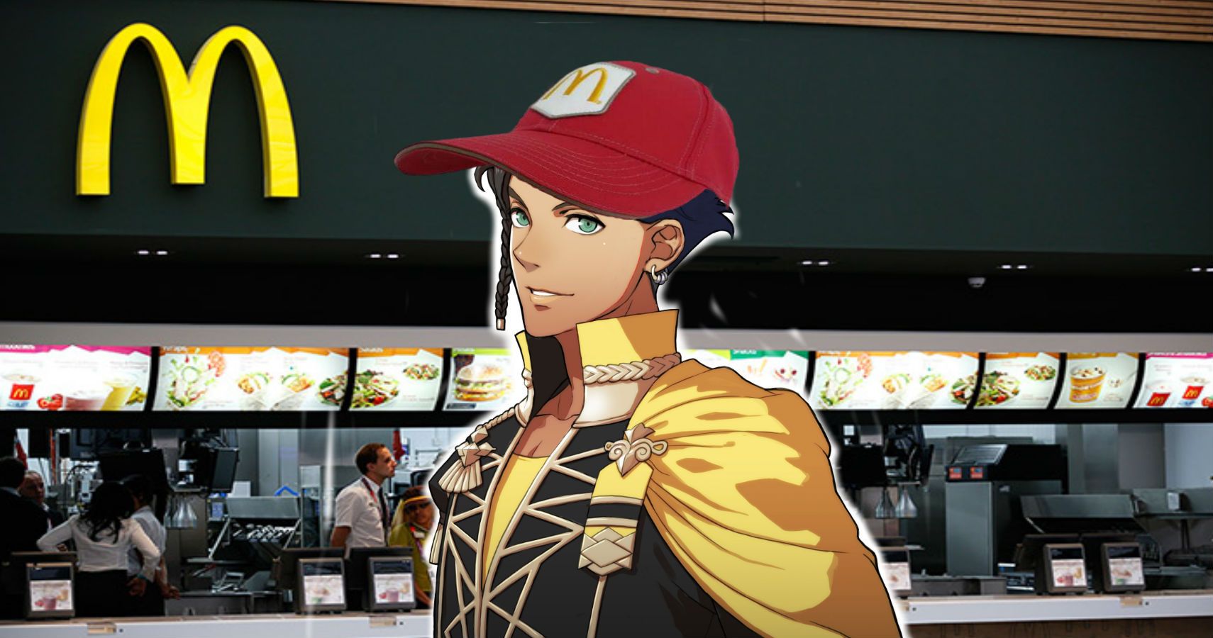 Fire Emblems Claude Now Works For McDonalds Thanks To Fan Edit