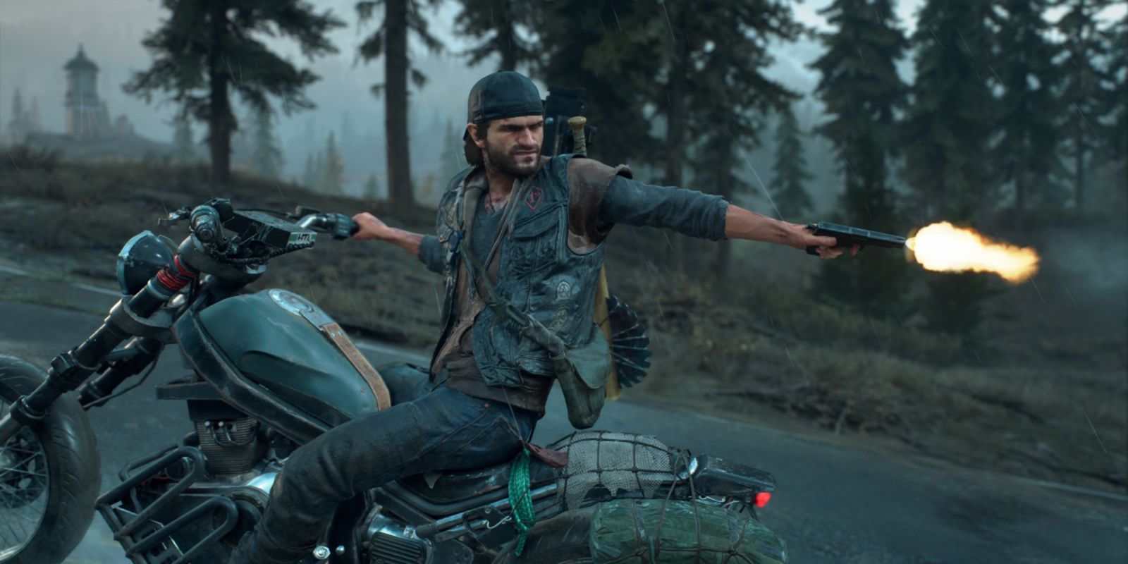 Days Gone Deacon Shooting From Motorcycle