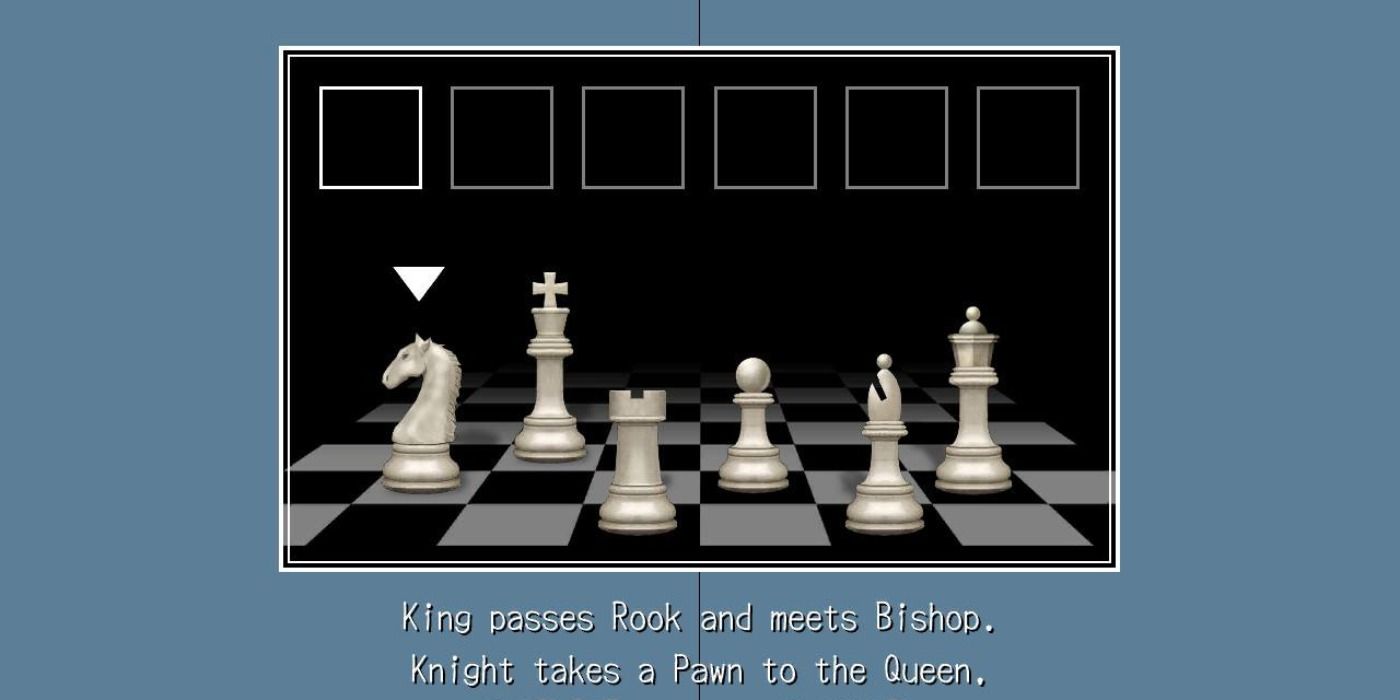 Deadly Premonitions Origins Chess Puzzle Screen