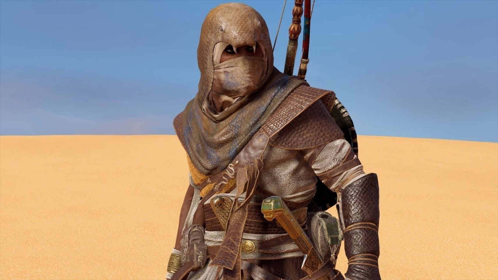 Assassin's Creed Origins пустынная Кобра