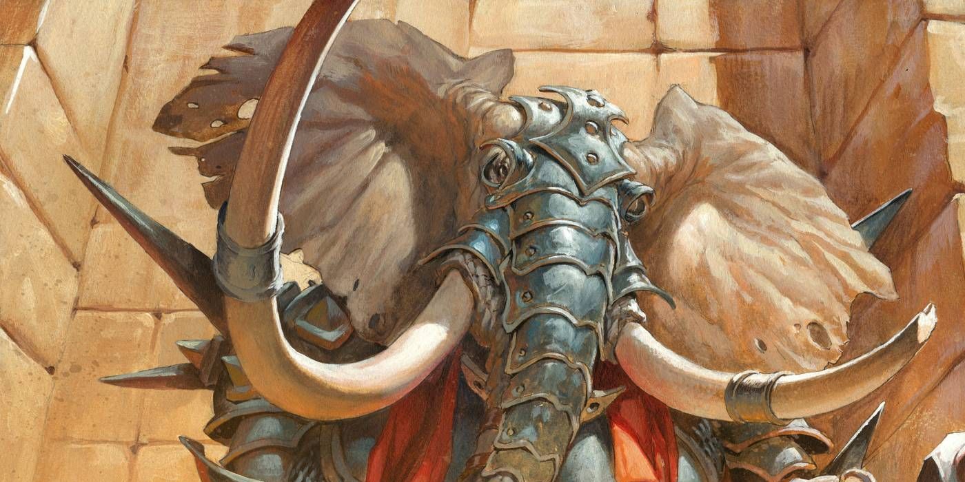 Loxodon, D&D race from Guildmasters' Guide to Ravnica