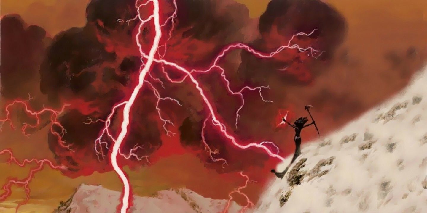 The Lightning Bolt instant in Magic: The Gathering