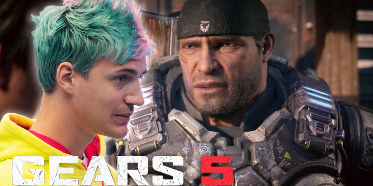 Ninja Is Streaming Gears 5 Right Now