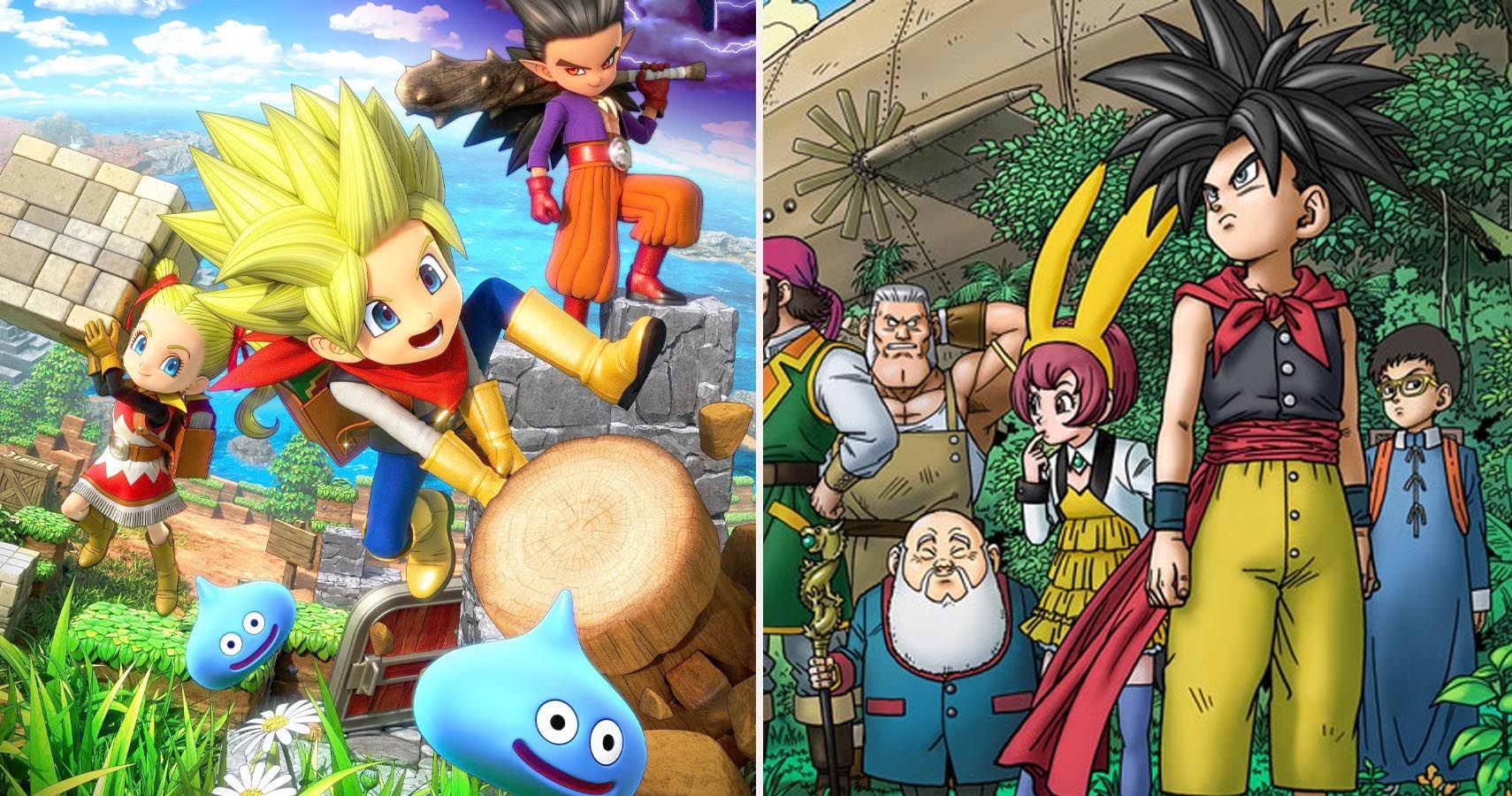 Five new Dragon Quest games have been announced, including Dragon