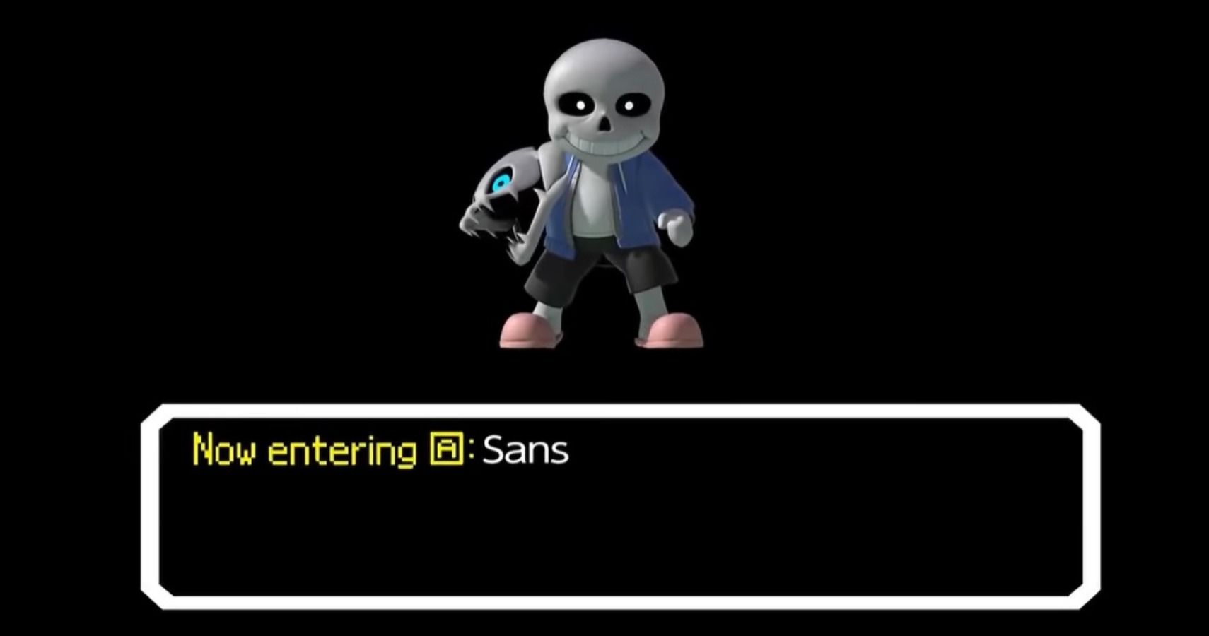 Sans Undertale Super Smash Bros. Cover