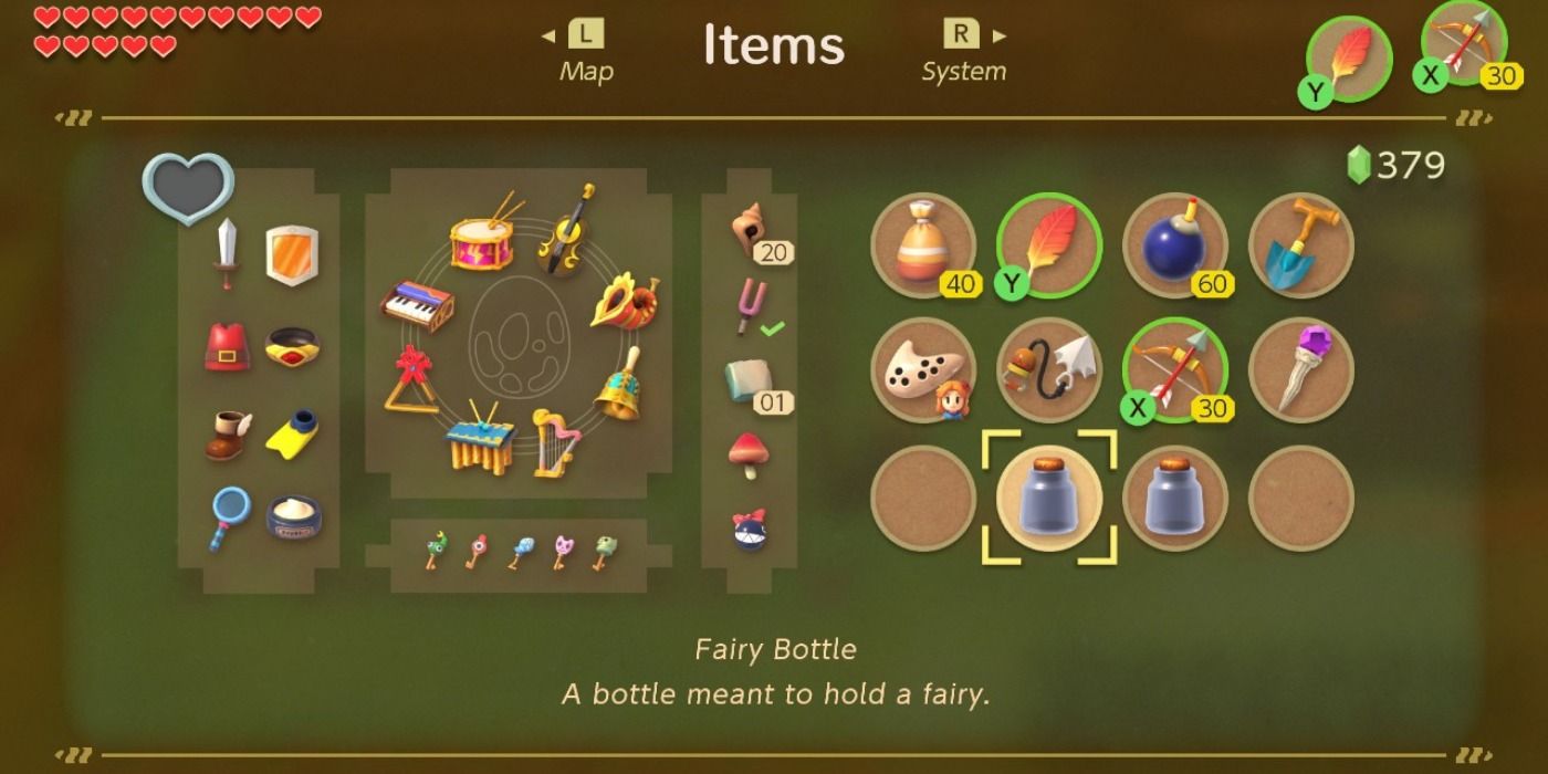 The Legend of Zelda Link's Awakening Fairy Bottle