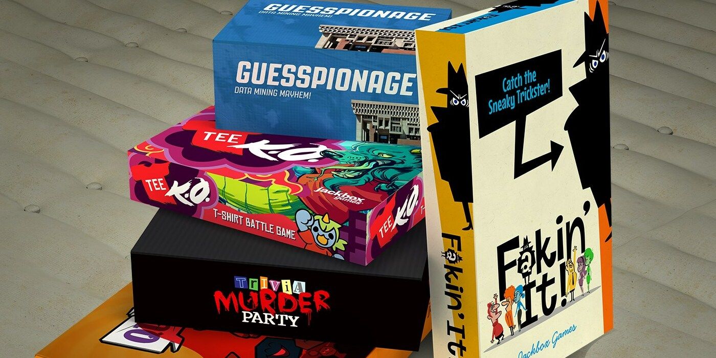 Verschiedene Jackbox-Spiele 