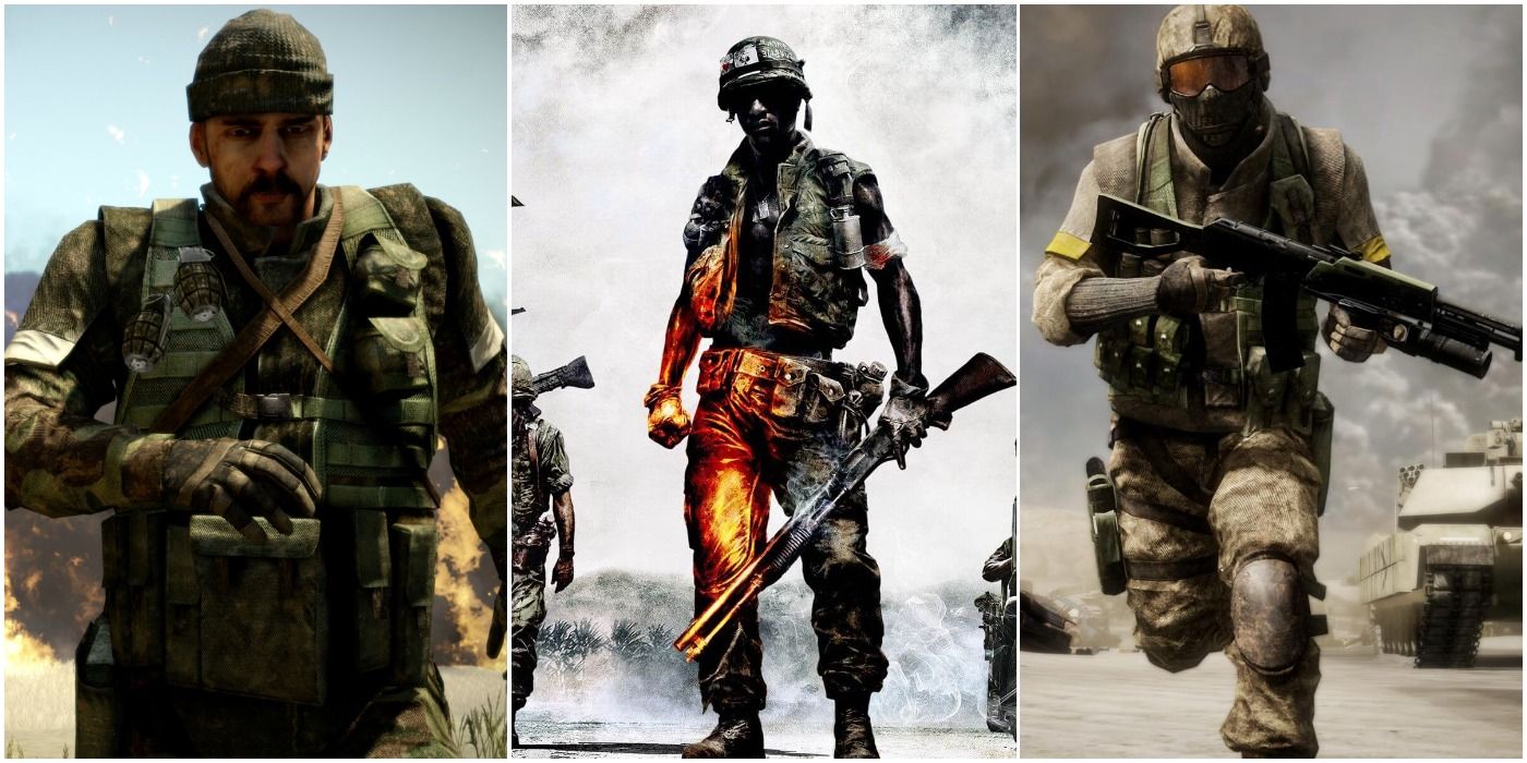 Soldiers from the Battlefield series games