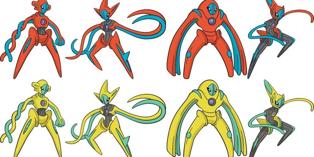 Pokémon Every Shiny Legendary Form Change Ranked