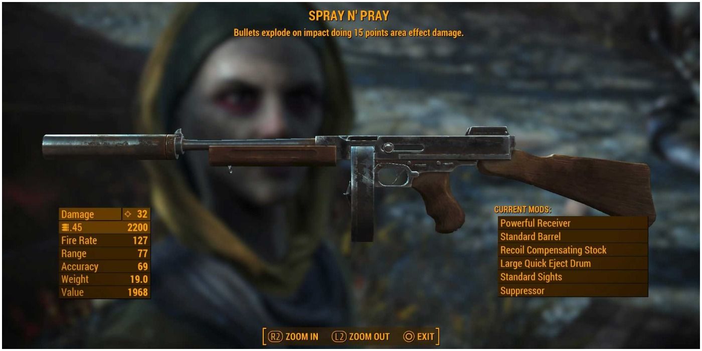 Spray n Pray gun in Fallout 4
