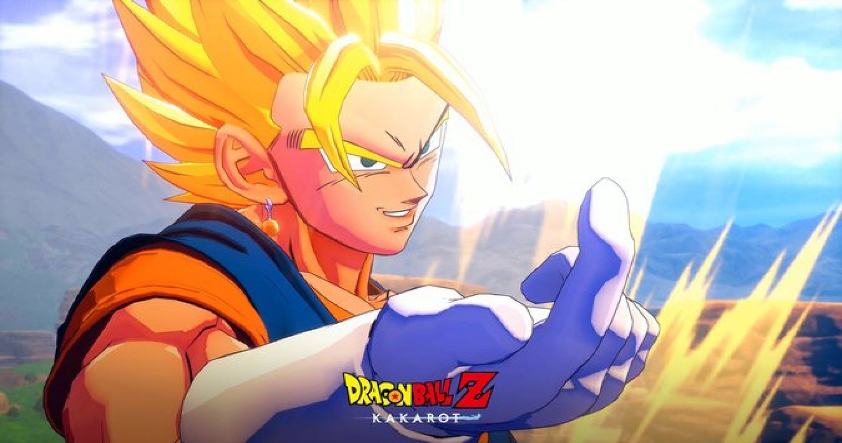 Anime DBZ Super Dragon Ball Z Son Goku Zamasu Vegetto Time Earring